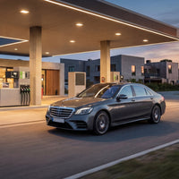 Mercedes S550e Plug-in Hybrid charging cable