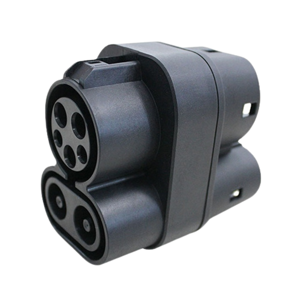 EV charging adapter CCS1 to CCS2