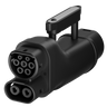 EV charging adapter GBT to CCS2