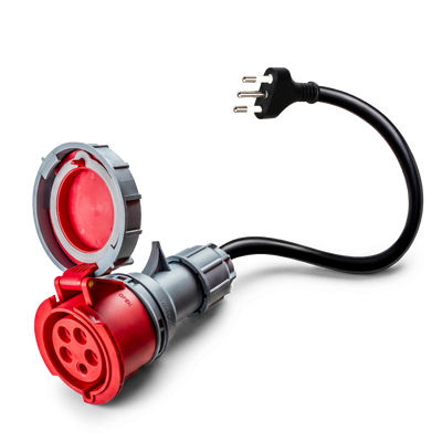 16A 5-pole to Type L for Italy adapter