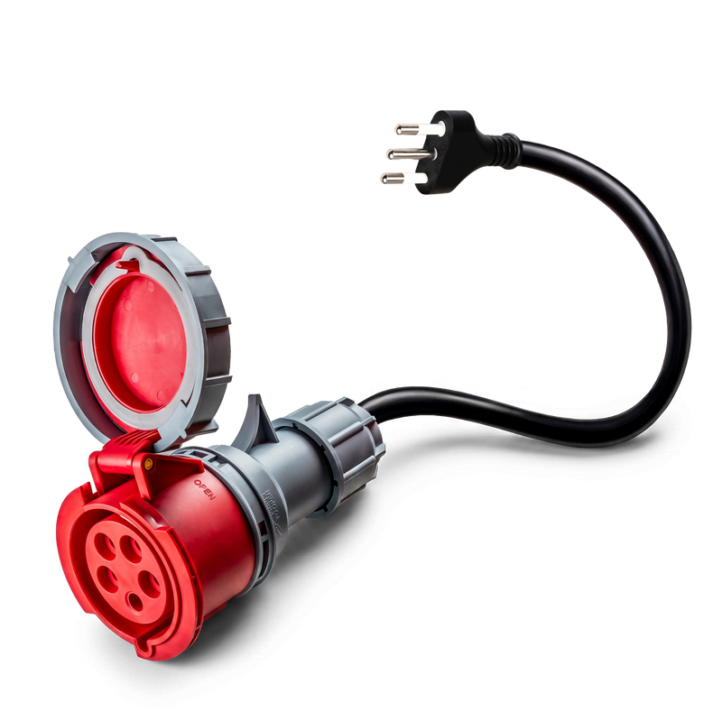 16A 5-pole to Type L for Italy adapter