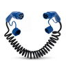 Type 2  | mode 3 | 16A | 11kW | coiled charging cable
