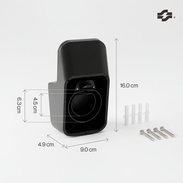 Plug holder for EV type 2 charging cable