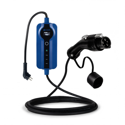 Type 1 - schuko | Adjustable 8A - 16A | 3,7kW charging cable
