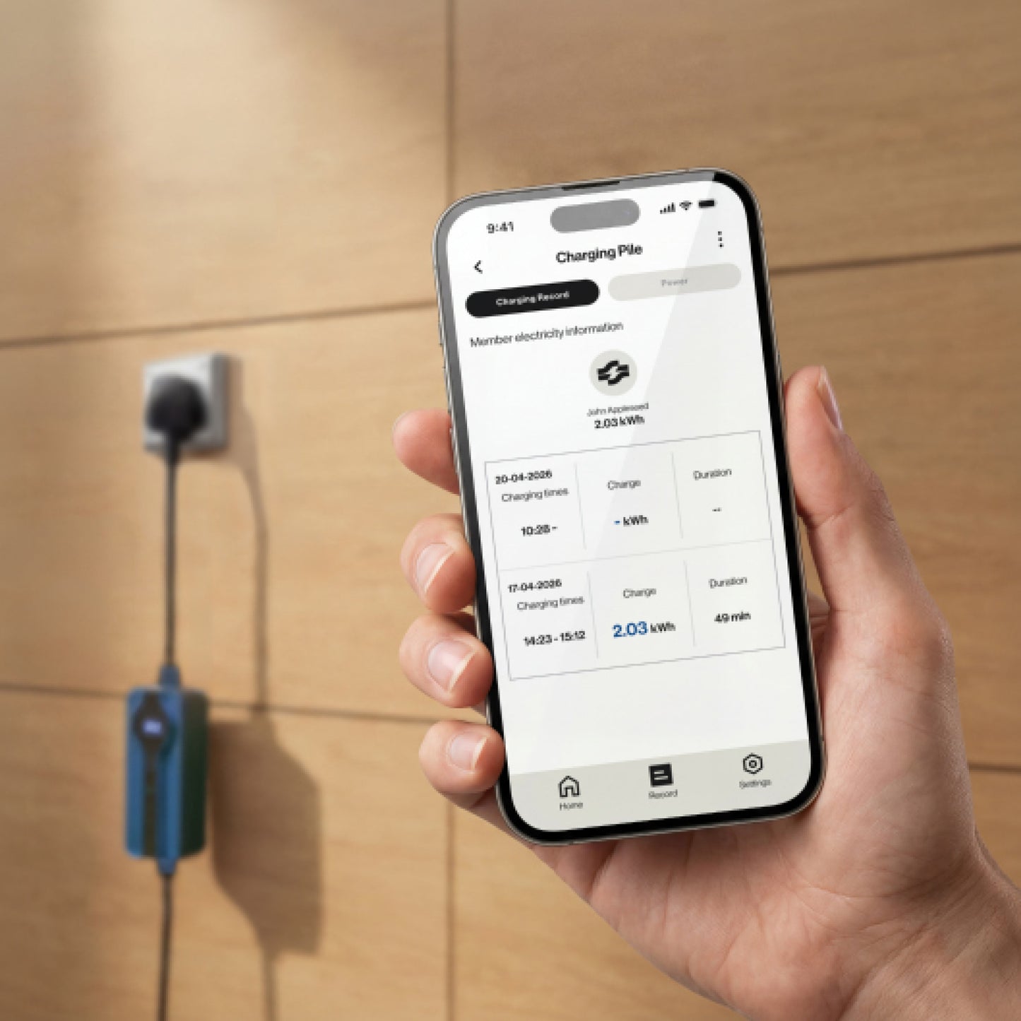 Voldt® 3 Pin EV granny charger | 8A - 13A | 2,8kW +APP