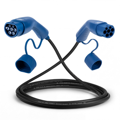 Type 2 | 1 phase | 16A | 3,7kW charging cable